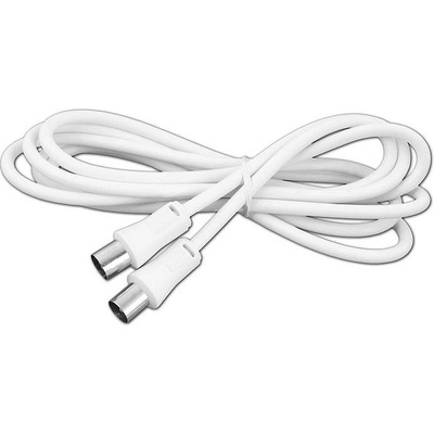 CABLETECH Koaxiálny kábel TV-VIDEO biely 5m HQ KPO2735F-5
