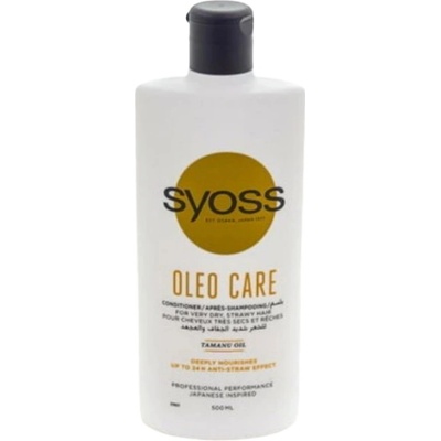 Syoss Oleo Intense Thermo Care kondicionér 500 ml