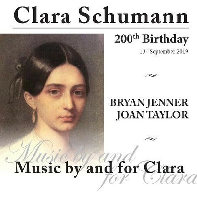 Jenner Bryan/Taylor Joan - Music By And For Clara / Digipack CD