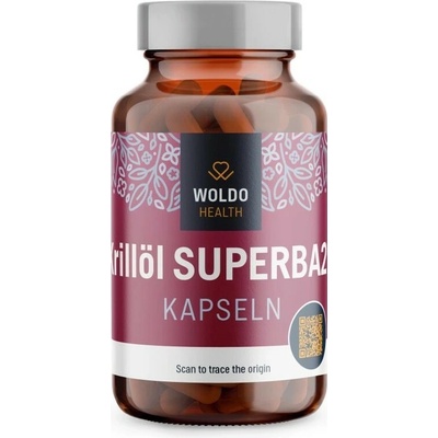 WoldoHealth Krilový olej SUPERBA2 120 softgel kapsúl