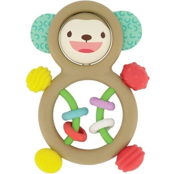 Infantino Сензорна бебешка дрънкалка Infantino - Маймунка (IN316705)