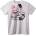 NOONEBRAND Тениска Изрази - M, White