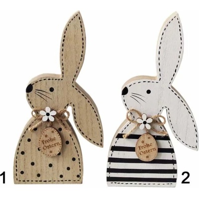 Lepaso Zajíc dřevo 18cm mix