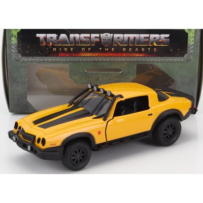 Jada Autíčko Chevrolet Camaro 1977 Bumblebee Transformers T7 kovové s otevíratelnými dveřmi 1:32