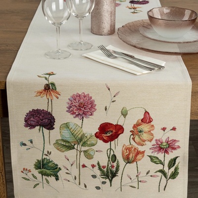 Eurofirany gobelínový obrus NAT 45X140 CM