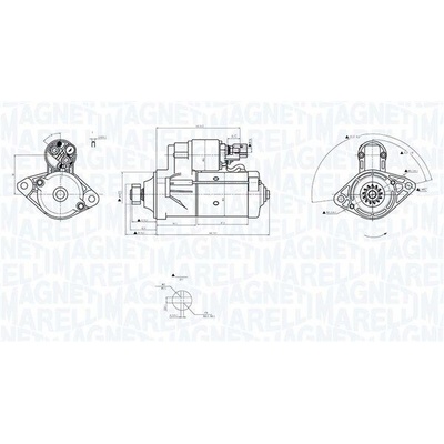 Startér MAGNETI MARELLI 063726156010