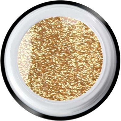 Laif Barevný UV/LED gel Sweet Bloom 43 glitter Lux Gold 6 ml