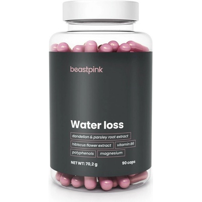 GymBeam Water Loss BeastPink 90 kapsúl