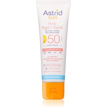 Astrid Sun крем за лице за слънчеви бани против стареене на кожата SPF 50 50ml