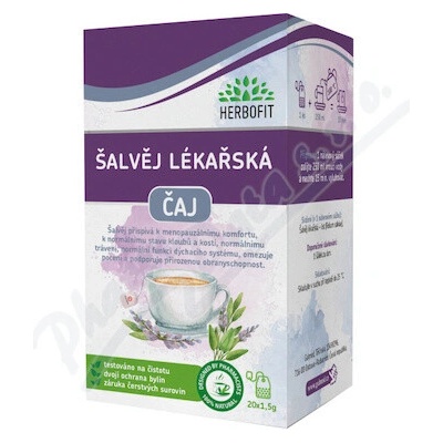 Herbofit Šalvia lekárska 20 x 1,5 g