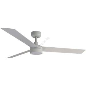 Faro Barcelona FARO 34290WT1S - LED вентилатор с димер CRUISER L 18W/230V CCT, диаметър 132 cm, бял WT + дистанционно управление (FA34290WT1S)