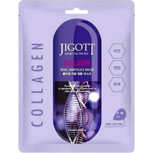 JIGOTT Ампулна маска за лице с колаген JIGOTT COLLAGEN REAL AMPOULE MASK 27 ml