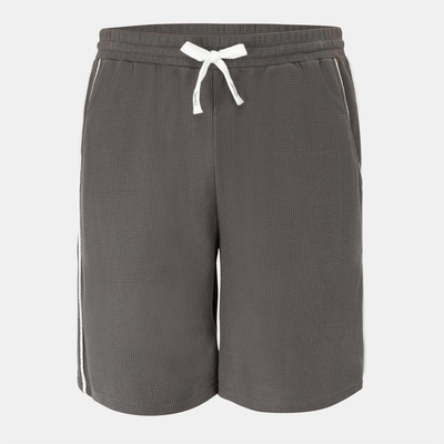 Fabric Мъжки къси панталони Fabric Waffle Shorts Mens - Dark Grey