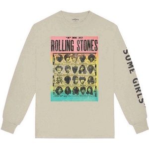 The Rolling Stones Some Girls (Back & Sleeve Print) Sand XL Риза (RSLST197MS04)