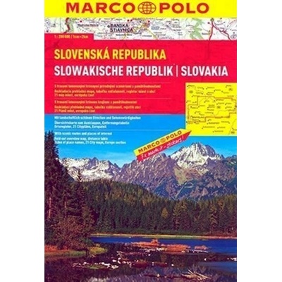Slovenská republika 1:200 000 - autoatlas