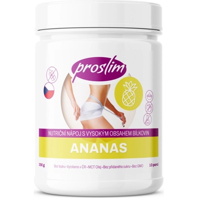 Proslim Proteinový koktejl - Svěží ananas - 300 g