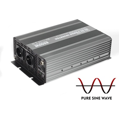 tss group CAR2000-S sínusový 12V/230V, USB, 2000W