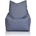 Ecopuf SOLID polyester NC16 Tmavě šedá