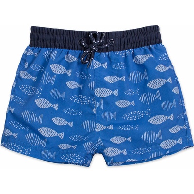 Chlapecké koupací šortky KNOT SO BAD RYBKY modré