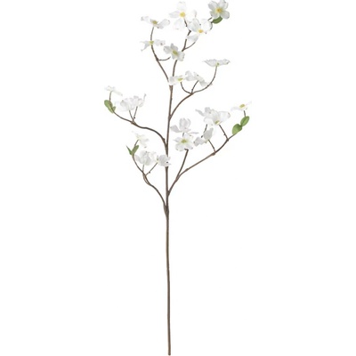 Ikea Umělá větvička Dřín květnatý bílá 100 cm