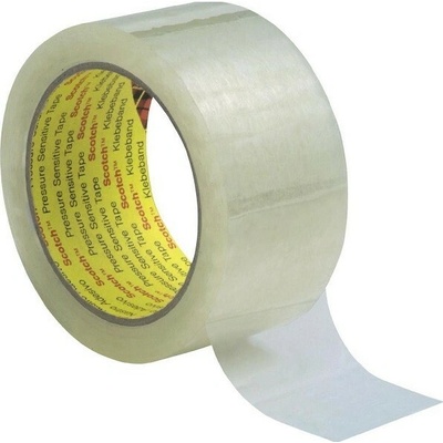3M Baliaca páska z PVC, transparentná, 50 mm x 66 m