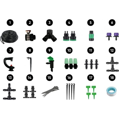 Tesla Drip Irrigation Set TSL-IRR-ACC1