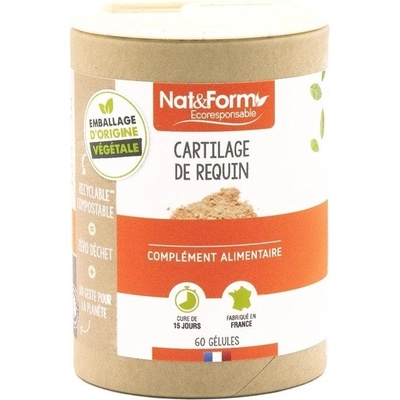 Nat&Form Екстракт от хрущял от акула, 60 капсули, Nat&Form (025232 (CART_60E))