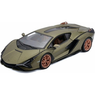 Bburago Plus Lamborghini Sian FKP 37 Green 1 24