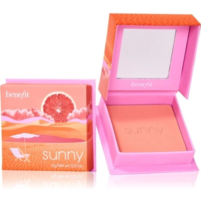 Benefit Sunny Wanderful World Púdrová lícenka Warm Coral 6 g