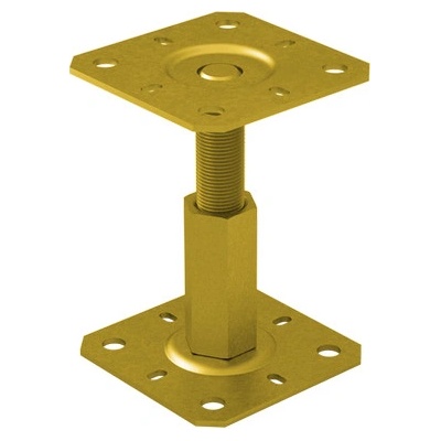 Domax PR 130/130 Patka sloupku KTL 130x130x100-150x3,0 kataforéza