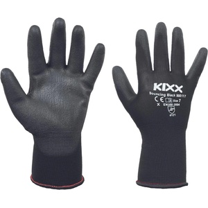 CERVA Kixx bouncing black / Ръкавици с найлон, потопени в тен 10 (0108011060100)