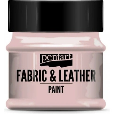 pentart Barva na textil a kůži růžová 50 ml