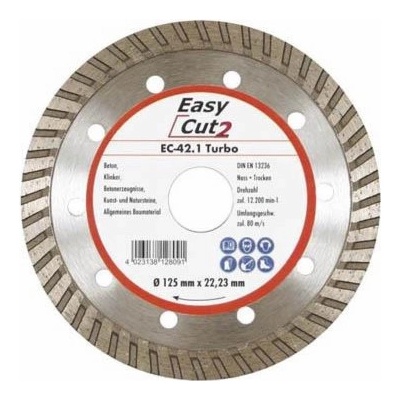 CEDIMA Cedima Dělicí kotouč diamant 125 x 2,2 x 10 x 22,23 mm EDE81210125