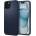 Spigen Противоударен Калъф за iPhone 15, Spigen Liquid Air Case, Син (ACS06791)