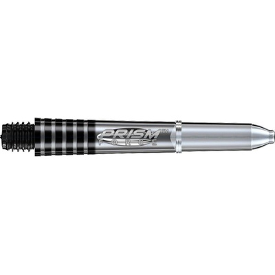 Winmau Prism force plastové krátké průsvitné černé