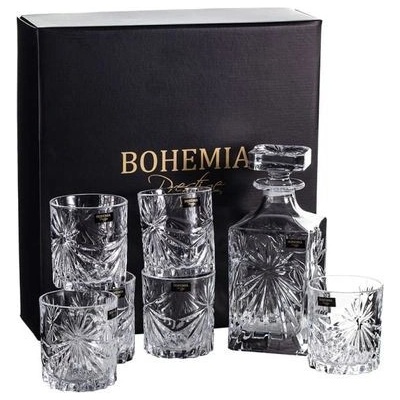 BOHEMIA karafa FIORE 0,85 l + 6 x 320 ml