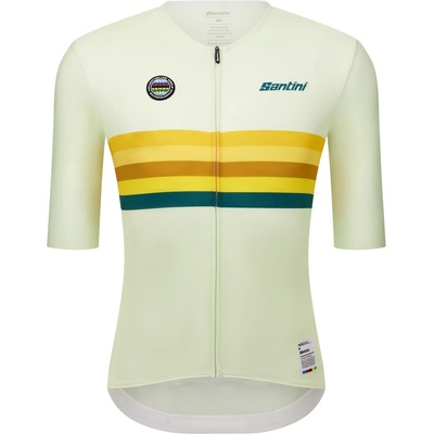 Santini Фланелка с къс ръкав за колоездене Santini UCI World Champion Jersey Cycling jersey - Australia - размер XXL (056-3881-0115)