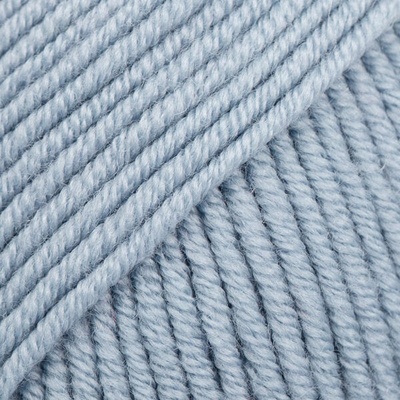 DROPS Design Merino Extra Fine Uni Colour 38 Blue Fog Плетива прежда (108538)