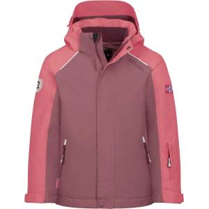 TROLLKIDS Детско ски яке Trollkids Kid's Holmenkollen Snow Jacket Pro Ski jacket - Frozen Berry / Pink Salmon - размер 128 (EU) (703-2238-1617)