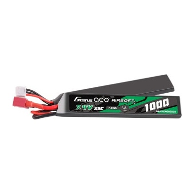 Gens Ace Li-pol baterie 7.4V 1000mah T-Dean Stick – Zboží Dáma