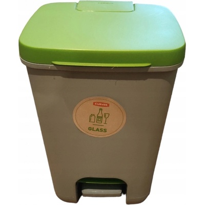 Curver Essentials 20 l sivý / zelený 00759-386