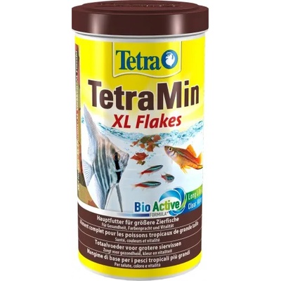 TETRA TetraMin XL Flakes (Тетрамин Флейкс XL) основна храна за всички видове декоративни рибки на люспи