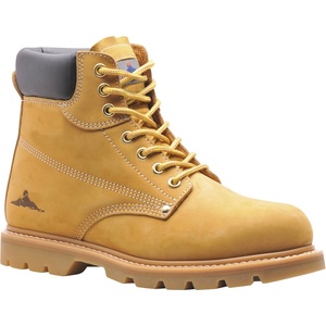 Portwest steelite welted sb hroo fw17 / Предпазни ботуши до глезена, фермерски sb hro - жълти 48 (fw17hor48)