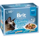 Brit Premium Cat D Fillets in Gravy Family Plate 1020 g