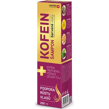 Cemio Kofeinový šampon na barvené vlasy 250 ml