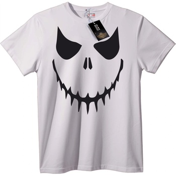 NOONEBRAND Тениска Загадъчен Череп - XS, White