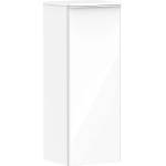Hansgrohe Xelu Q - Страничен шкаф 40x107x35 см, 1 врата, панти отляво, лъскаво бяло/матово бяло 54127700 (54127700)