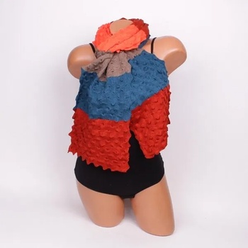 Image 1 of Цветен и ефектен дамски шал в четири цвята