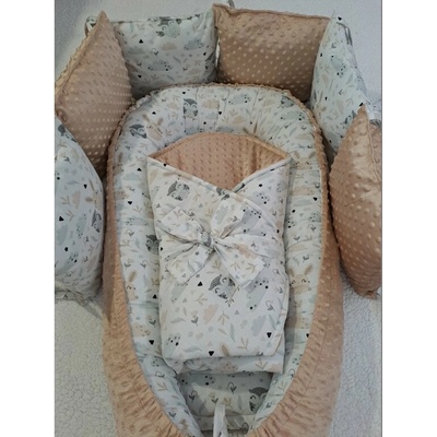 Pro útulný domov Sada do postýlky 3 dílná Zajíček a sova – Hledejceny.cz