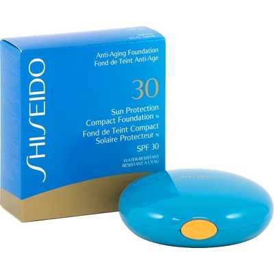 Shiseido Sun Care Foundation vodeodolný kompaktný make-up SPF30 Dark Ivory 12 g